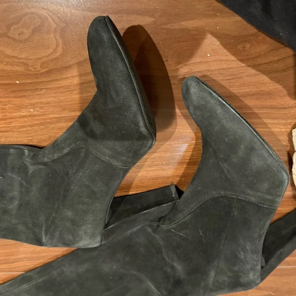 Stuart Weitzman / Highland over the knee suede heeled Boot 7